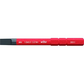 Wiha slimBit Electric 5,5 x 75 mm, Red, (283110055)