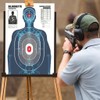 50 Pack Paper Shooting Targets for Range, 23X35 inch Silhouette