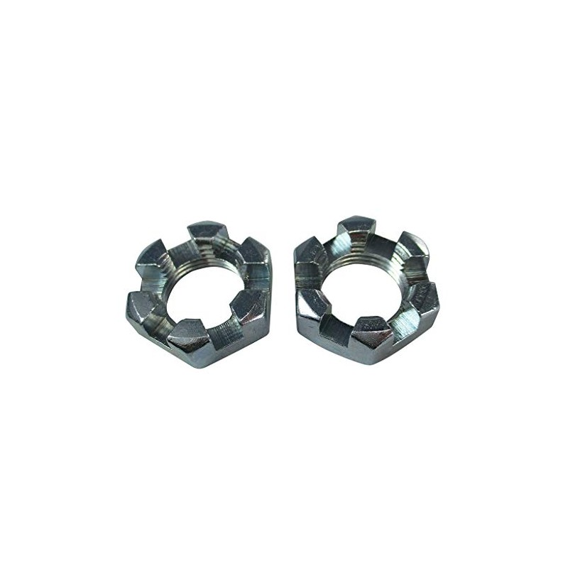 5/8-18 Slotted Spindle Nut - 2 Pack