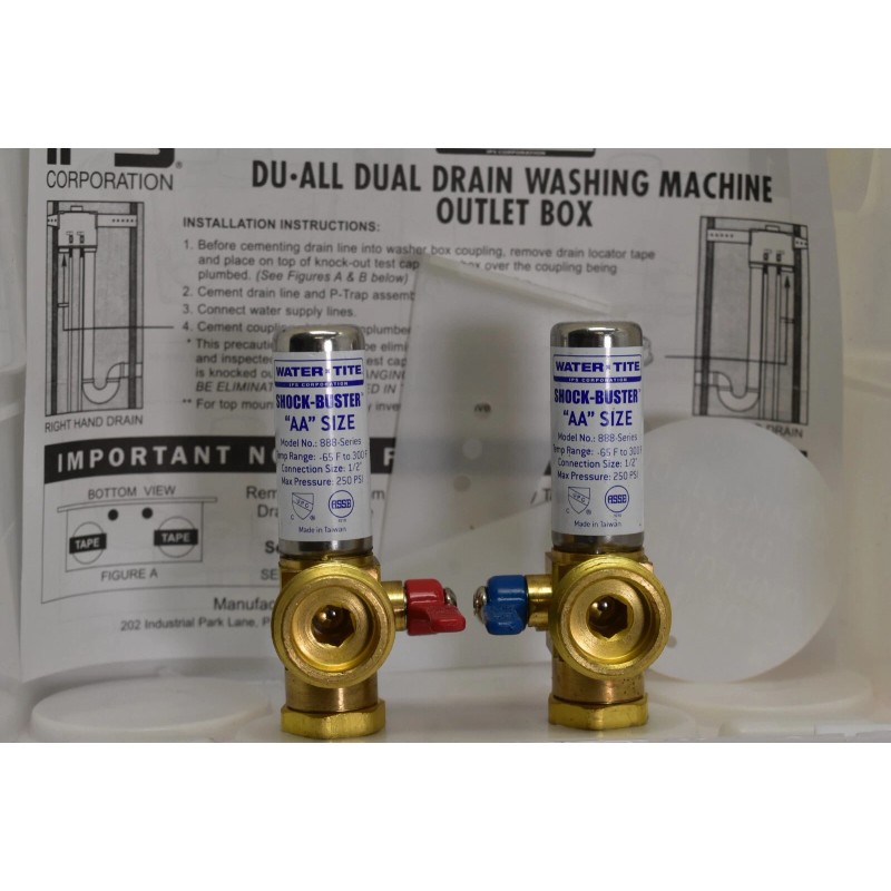 IPS Water-Tite 92166 Du-All Drain Washing Machine Outlet Box ML10507