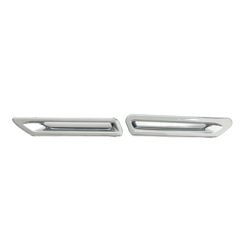 2 Pair Radiator Slot Vent Trim Electroplated Ventilation Decorative Trim