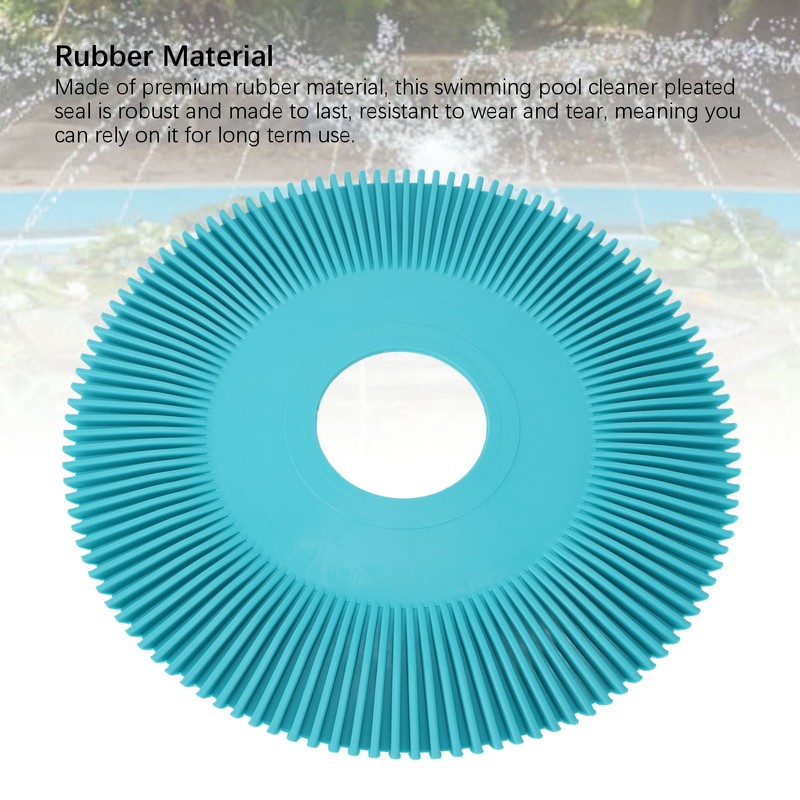 Pool Cleaner Pleated Vacuum Seal Rubber Enhanced Performance Pool Cleaner