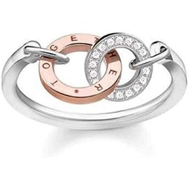 Thomas Sabo Women Silver Wrapped Promise Ring - D_TR0032-095-14-54