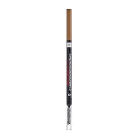 L'Oréal Paris 3600523796847 Brow Artist Skinny Definer , Extra Fine Eyebrow Pencil with Brush for Precise Filling and Defining Brows, 1 Piece, 5.0 Light Brunette