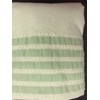 Threshold Green Seersucker Shower Curtain 100% Cotton 72x72"