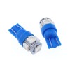 GLOFE 3Pcs Blue Interior Map Dome Light LED Bulbs Compatible