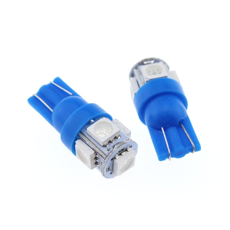 GLOFE 3Pcs Blue Interior Map Dome Light LED Bulbs Compatible