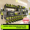 KAFAHOM Large Power Tool Organizer Wall Mount-13 Drill Holder for