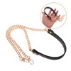 SAFIGLE Leather Purse Chain Strap Bag Shoulder Strap Metal Chain