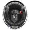 Bogotto V587 Scacchi Carbon Jet Helmet (Black/White, XS)
