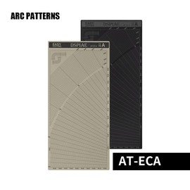 DSPIAE Masking Tape Cutting Mat Double Sided Design Model Building Tools Cutting Plate - Arc Shapped