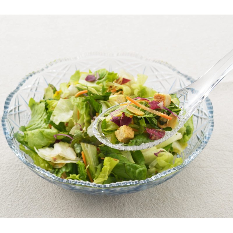 Yoshikawa SJ3474 Ayana Easy to Scoop, Clear Astragalus, Drilled Large