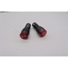 mxuteuk mxuteuk 2Pcs 22mm AC/DC 220V Red LED Buzzer Flash