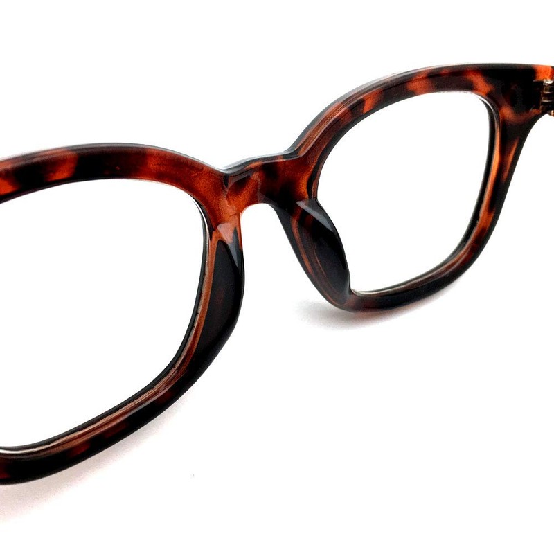 WELLINGTON SUNGLASS FOR JAPANESE Tortoise Shell x CLEAR