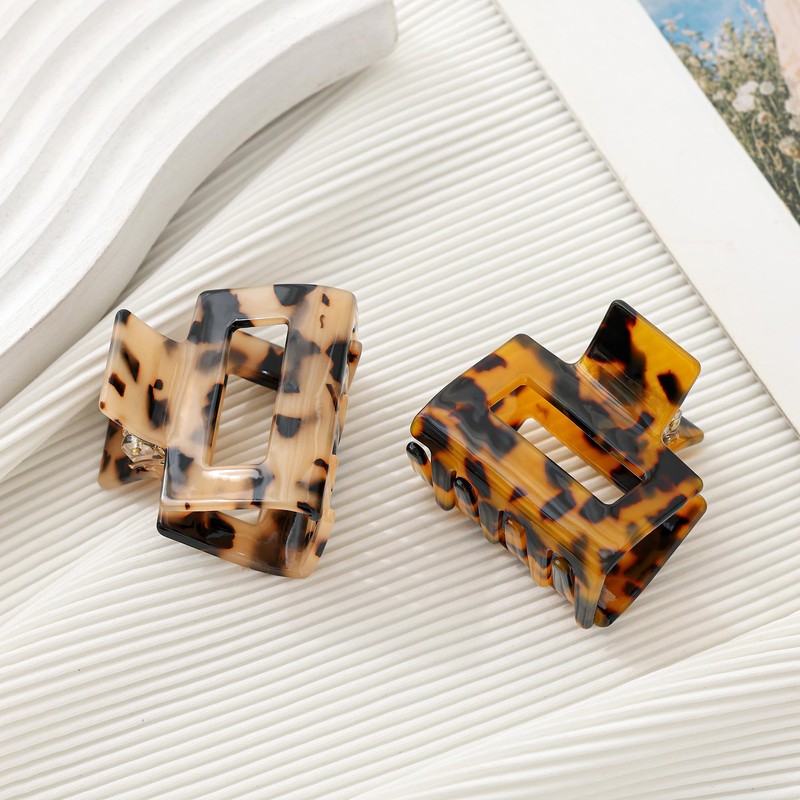 Pack of 2 Women's Small Medium Hair Clips for Thin