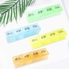 Large Pill Box, Pill Organiser Tablet Organiser Pill Boxes 7