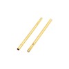 uxcell 100pcs R50-2S 0.86mm Dia 17.5mm Length Metal Test Probe