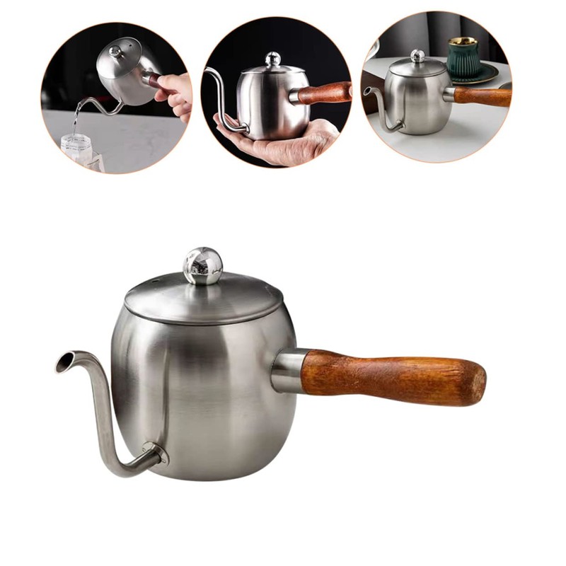 NOLITOY Coffee Kettle with Handle Gooseneck Pouring Design for Precise