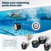 Vizava 4 Pack Rubber Pool Winter Plugs with One T-Handle