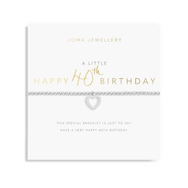 Joma Jewellery A Little 40th Birthday Bracelet