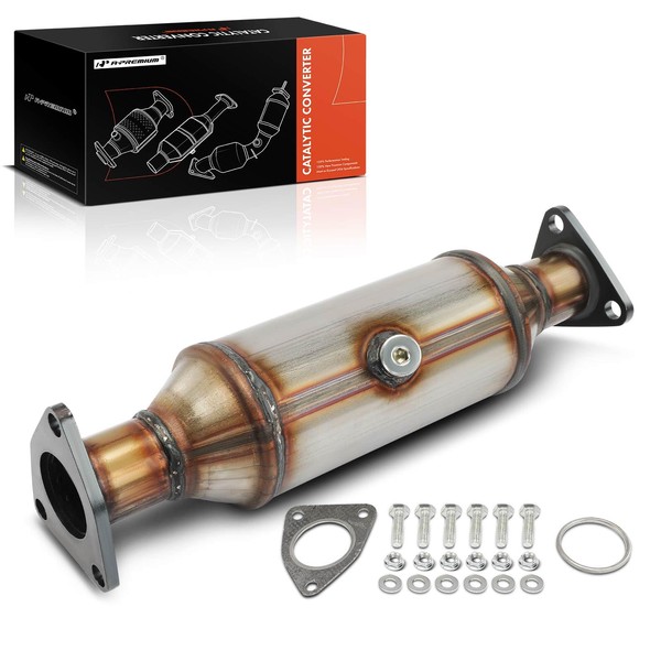 A-Premium Catalytic Converter Kit Direct-Fit Compatible with Acura & Hond Models - CL 01-03 3.2L, TL 02-03 3.2L, Accord 98-02 3.0L, Odyssey 99-04 3.5L, EPA Compliant, Replace# 18160P8CA10