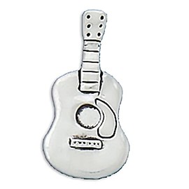 Basic Spirit Pocket Token Coin - Guitar/Rock On - Handcrafted Pewter, Love Gift for Men and Women, Coin Collecting