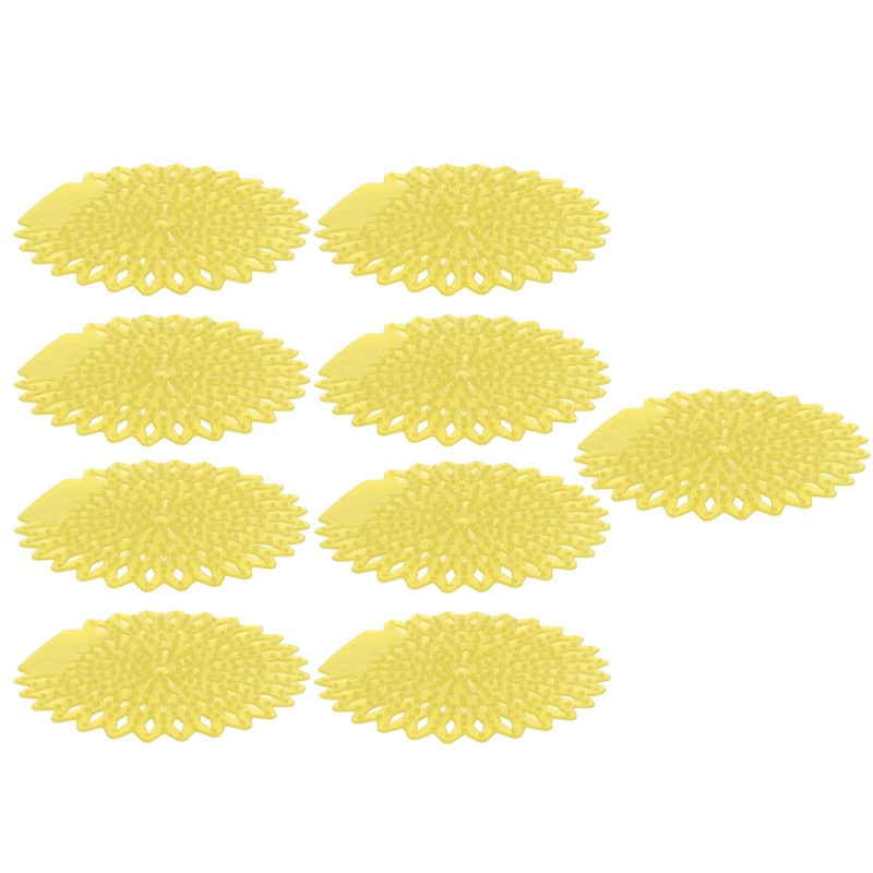 10Pcs Urinal Screens Deodorizer Splash Proof Long Lasting Odor Removal
