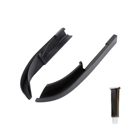 JeCar JK Hardtop - Extensión de canalón de lluvia para Jeep Wrangler 2011-2018 JK JKU, versión actualizada