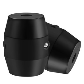 Pack of 2 Hose Weight, Kitchen Tap Hose Weight, Tap Weight Ball for Most Tap Hoses in Home, Kitchen, Bathroom, Hotel (Black)