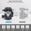Low Profile Ball Head 36mm Stability Panoramic Tripod Head 360