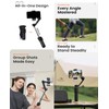 hohem iSteady X3 Gimbal Smartphone, 3-Axis Gimbal Stabiliser (Black)