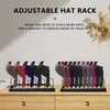 MAYtobe Hat Organizer for Baseball Caps, Hat Display, Metals Hat