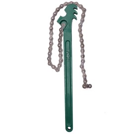 Ruikarhop 16 Inch Heavy Duty Reversible Chain Wrench for 1.5" to 7.5" Diameter Oil & Fuel Filter