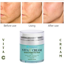 Crema Matrixyl 3000 péptido ácido hialurónico retinol colágeno vitamina C - 1 oz