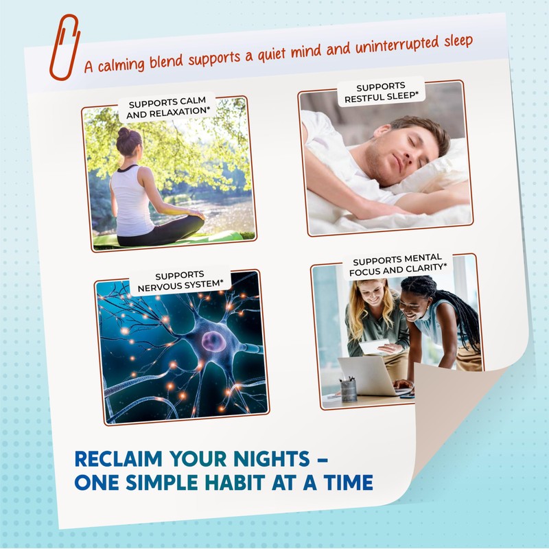 PEAKPURY GABA, 5-HTP L-Tryptophan Ashwagandha Chamomile L-Theanine Magnesium