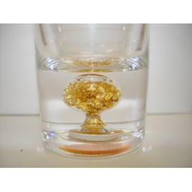 Genuine Gold Filled Shot Glasses - Set of 6 pc, Comes in a gift box, beautiful and elegant