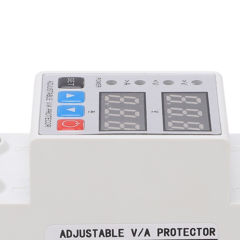 Over Under Voltage Protective Device Adjusting Dual Display Overcurrent Overload