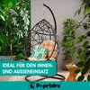 Poprkdre Swing Spring Steel Spring, Hanging Chair with 2 Carabiner