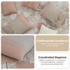 Stratford Park Wonderful 7 Piece Comforter Set, Queen Size, Blush,