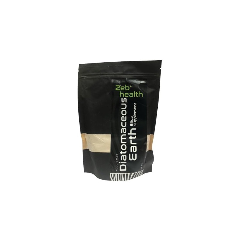 Zeb Health Premium Food Grade Diatomaceous Earth Silica Supplement 250