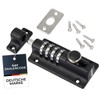 HMF Deadbolt 3591-02, Door Bolt with 4 Digit Combination Code