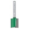 Trend CraftPro Straight Two Flute Router Cutter Bit, 1/4 Inch