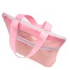TOPASION Mesh Shower Caddy Bag Portable Small Hanging Toiletry Tote