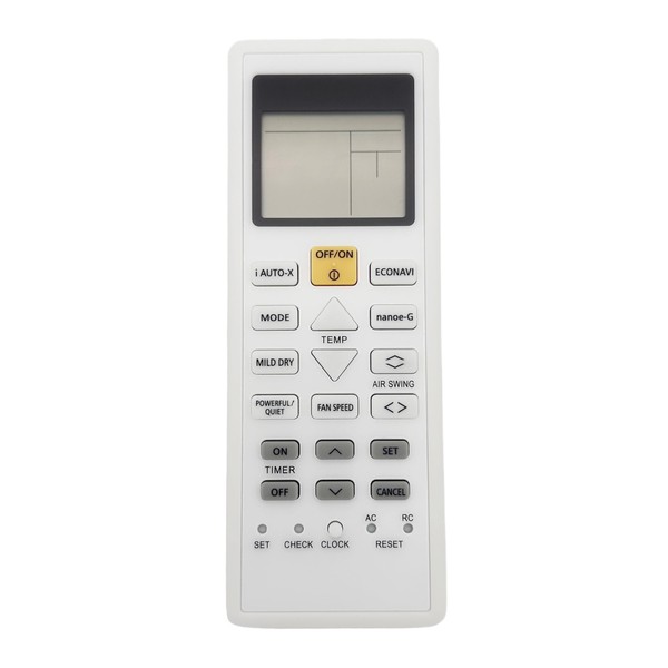 Souldershop Replacement Compatible for Panasonic Air Conditioner AC Universal Remote