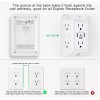 POWRUI Multi Plug Outlet Surge Protector - 6 Outlet Extender