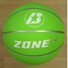 Baden Junior Zone Rubber Basketball, Indoor and Outdoor Ball, Lime
