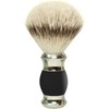 Pfeilring Golddachs Pfeilring, Silvertip Badger, Black/Silver Shaving Brush