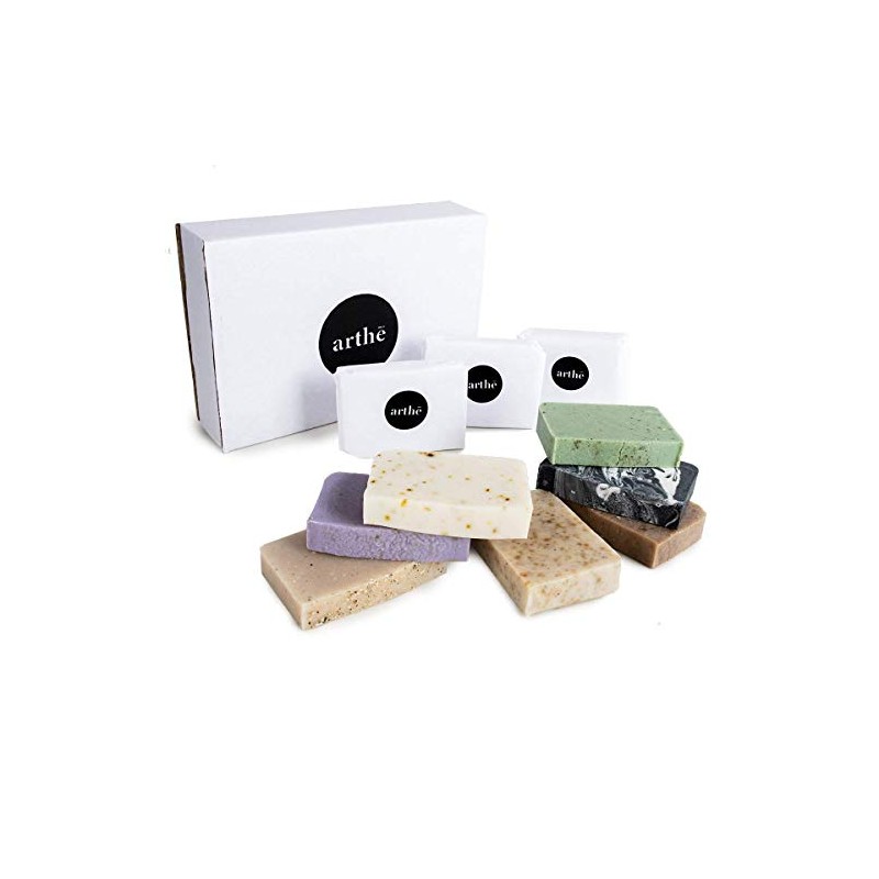 KIT de 7 JABON ARTESANAL en BARRA NEUTRO COMPLETE