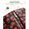 Server Book with Zipper Pocket and Magnetic Closure Server Booklet