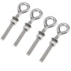 Smgda 4 Pack 1/2" x 3.5" Eye Bolt with Nut